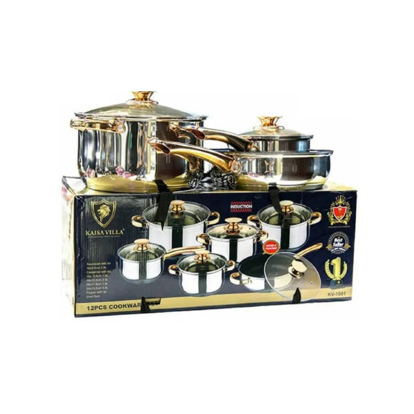 12pcs Kaisavila Cookware Set