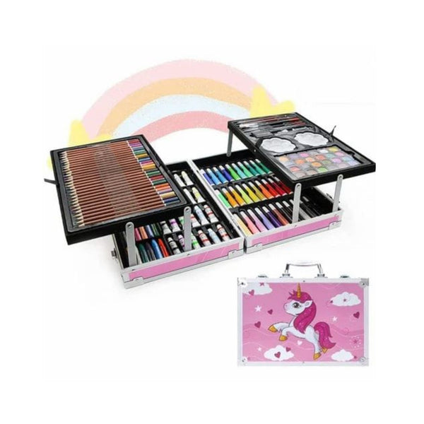 145pc Metallic Case Art Set