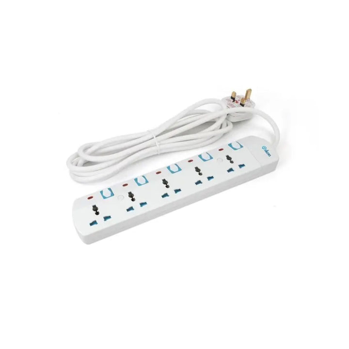 5 Way Extension with USB Ports