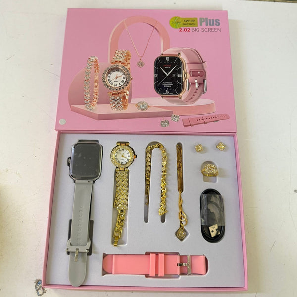 A58 Plus Smart Watch (With Accessories)