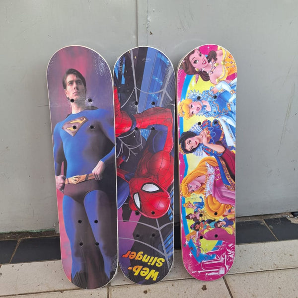 Cartoon Themed Skateboard