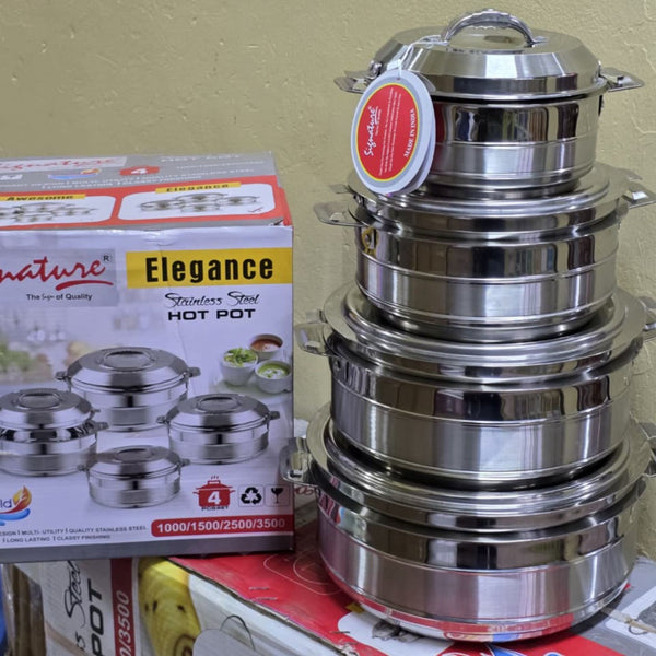 Elegance Hot Pot Set of 4