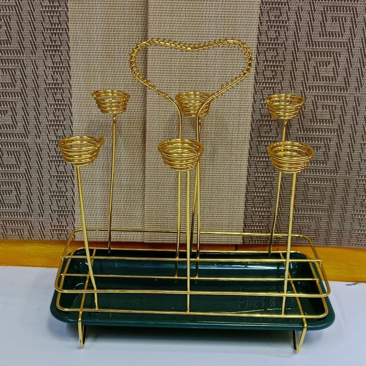 Gold Glass Holder
