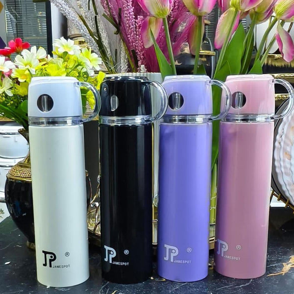 James Pot 500ml Flask with Cup