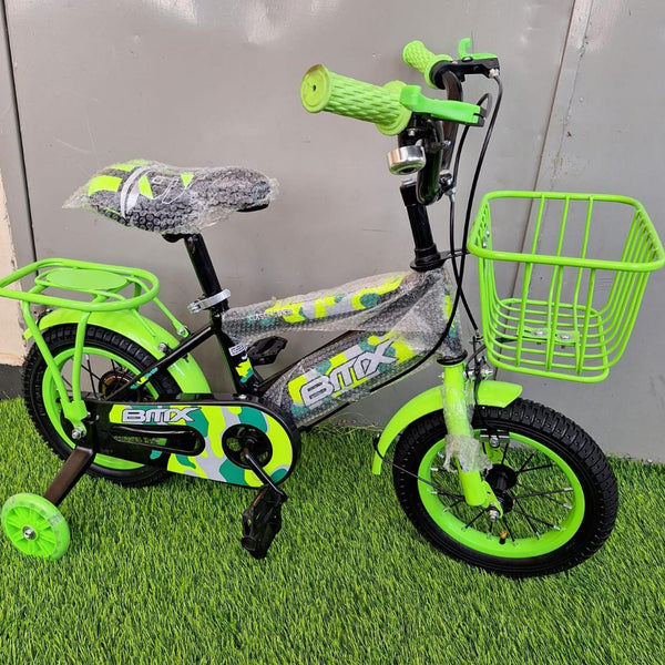 Kids Bicycle Size 12 with Trainer Wheels – Age 2 to 5 Years