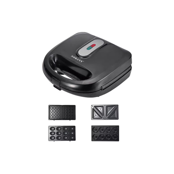 Sokany 3-in-1 Sandwich Maker