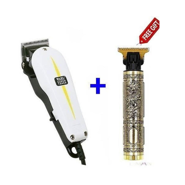 Wahl Super Taper Classic Series Clipper + T9 Detailer Combo